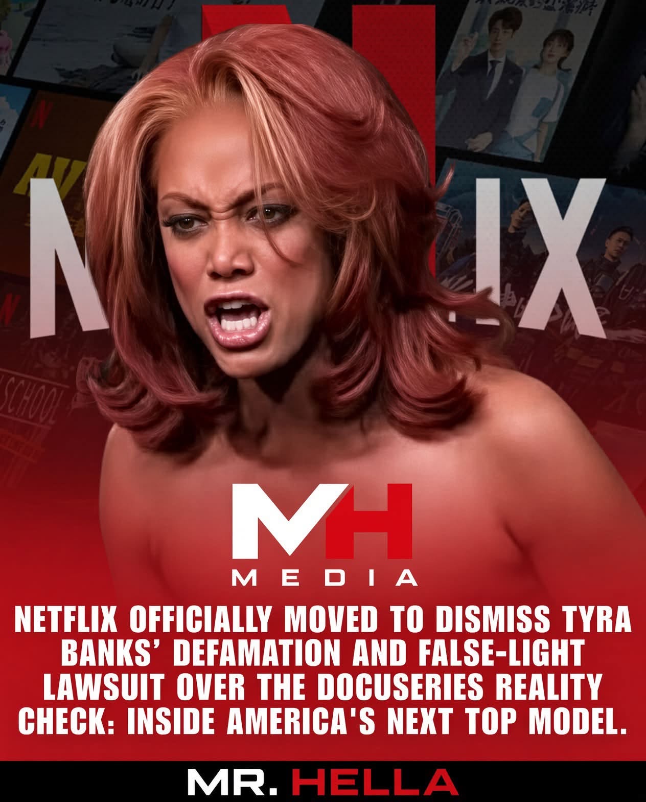 Netflix asked a Los Angeles federal judge in mid-August to throw out Tyra Banks’ lawsuit