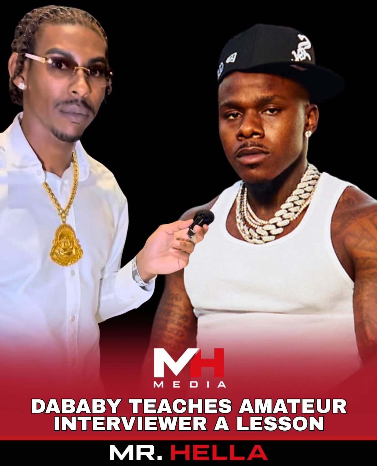 DaBaby Shuts Down Content Creator After Awkward Street Interview Questions