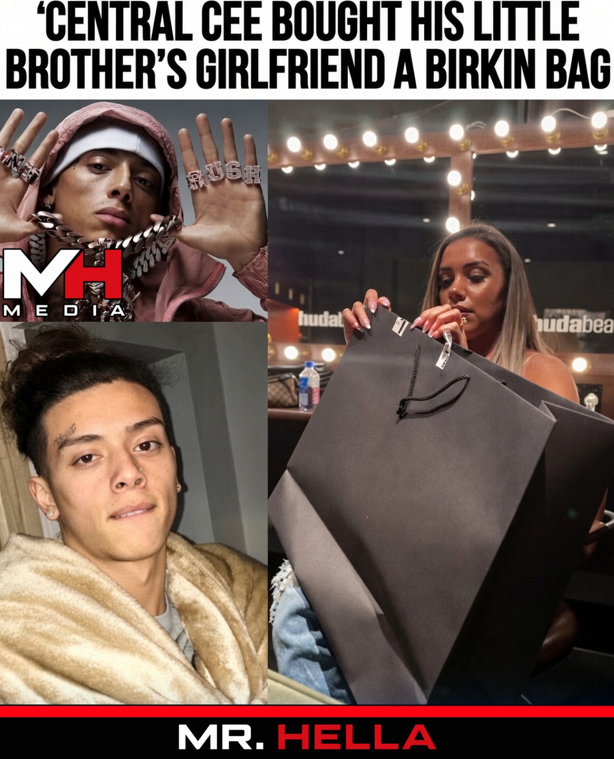 Central Cee Bought His Little Brother’s Girlfriend a Birkin Bag