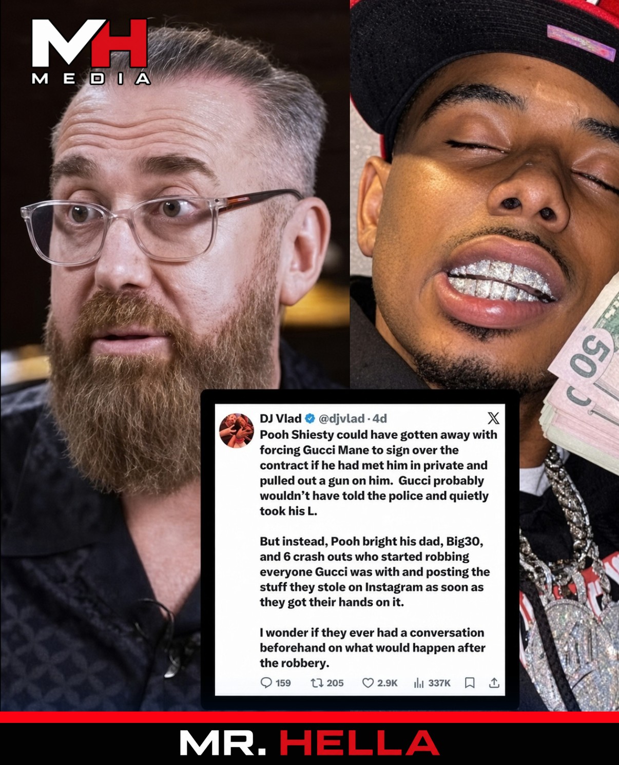 DJ Vlad Says Pooh Shiesty Could Have Gotten Away With Forcing Gucci Mane’s Contract If He Did It in Private