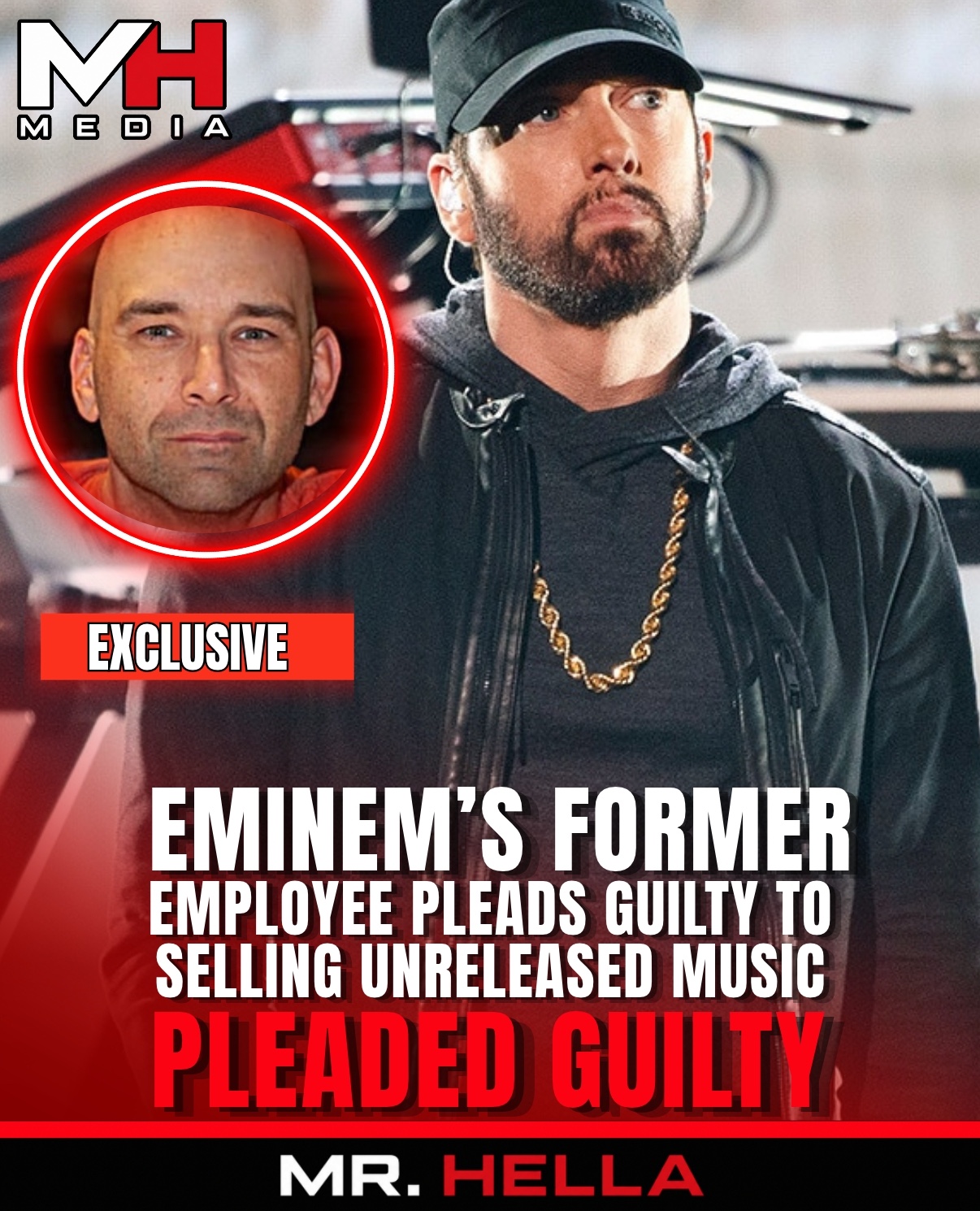 Eminem’s Former Employee Pleads Guilty to Selling Unreleased Music for $50,000