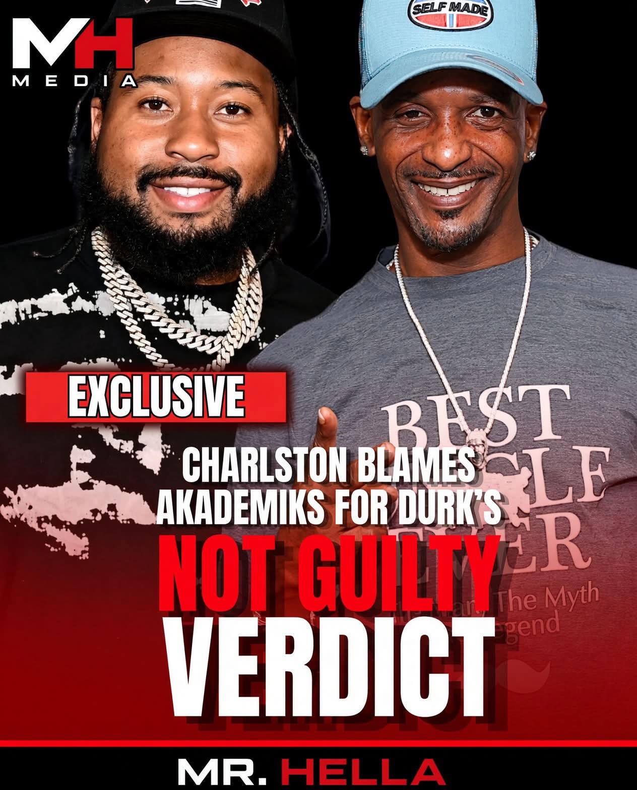 Charleston White Blames DJ Akademiks for Lil Durk’s Not-Guilty Verdict During Heated Call