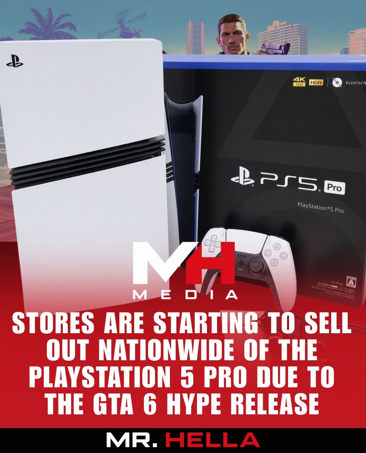 PlayStation 5 Pro stock Keeps Selling out NATIONWIDE! Due to GTA 6 Demand