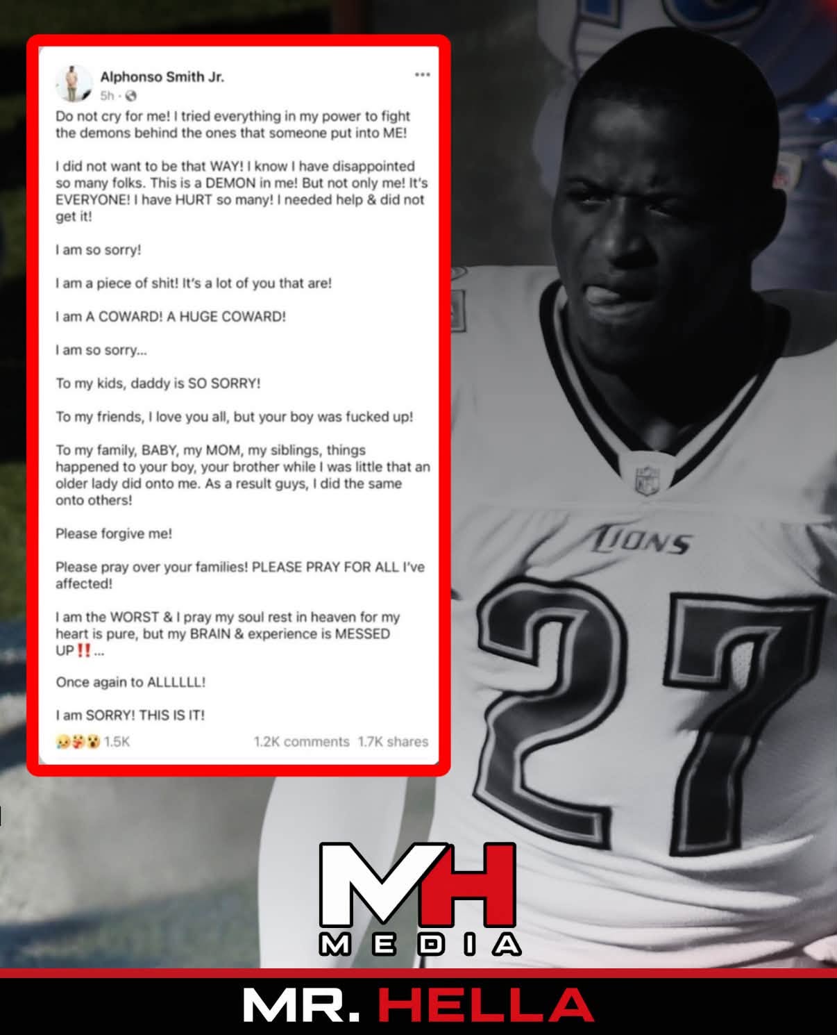 Former NFL Cornerback Alphonso Smith Jr. Dies at 40 After Emotional Final Message — image 2