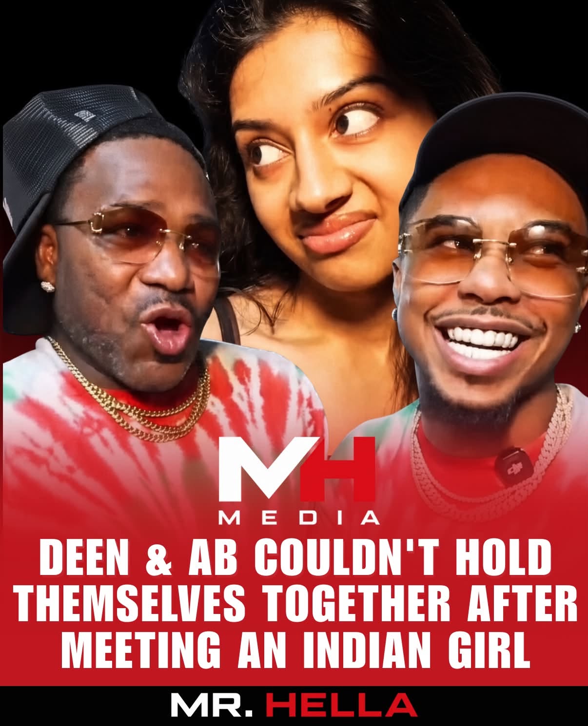 Deen the Great and Adrien Broner Guessed an Indian Woman’s Ethnicity On Kick