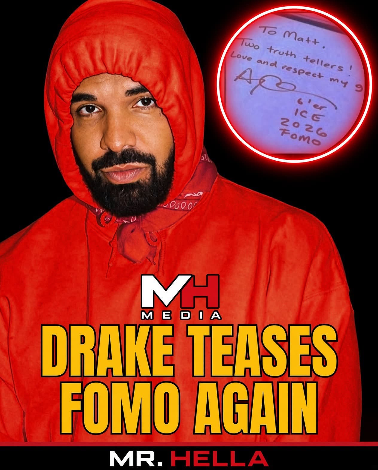 Drake Fuels ‘FOMO 2026’ Speculation With Exclusive 1-of-1 Care Packages
