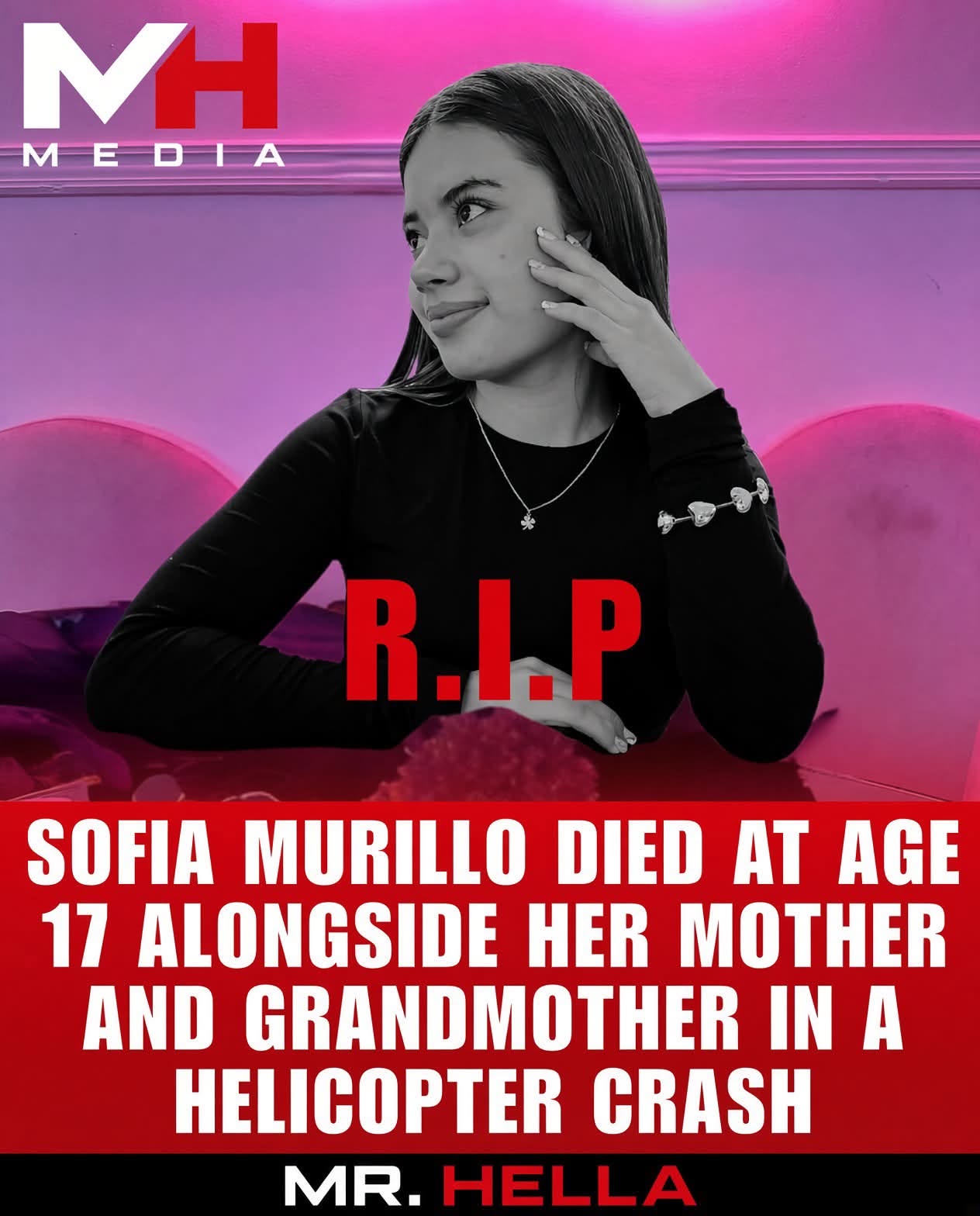 Four Dead in a Rio Scenic Helicopter Crash: Sofia Murillo