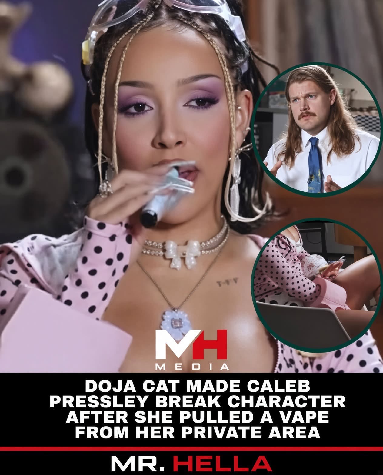 Doja Cat Catches Caleb Pressley Off Guard During Wild ‘Sundae Conversation’ Moment