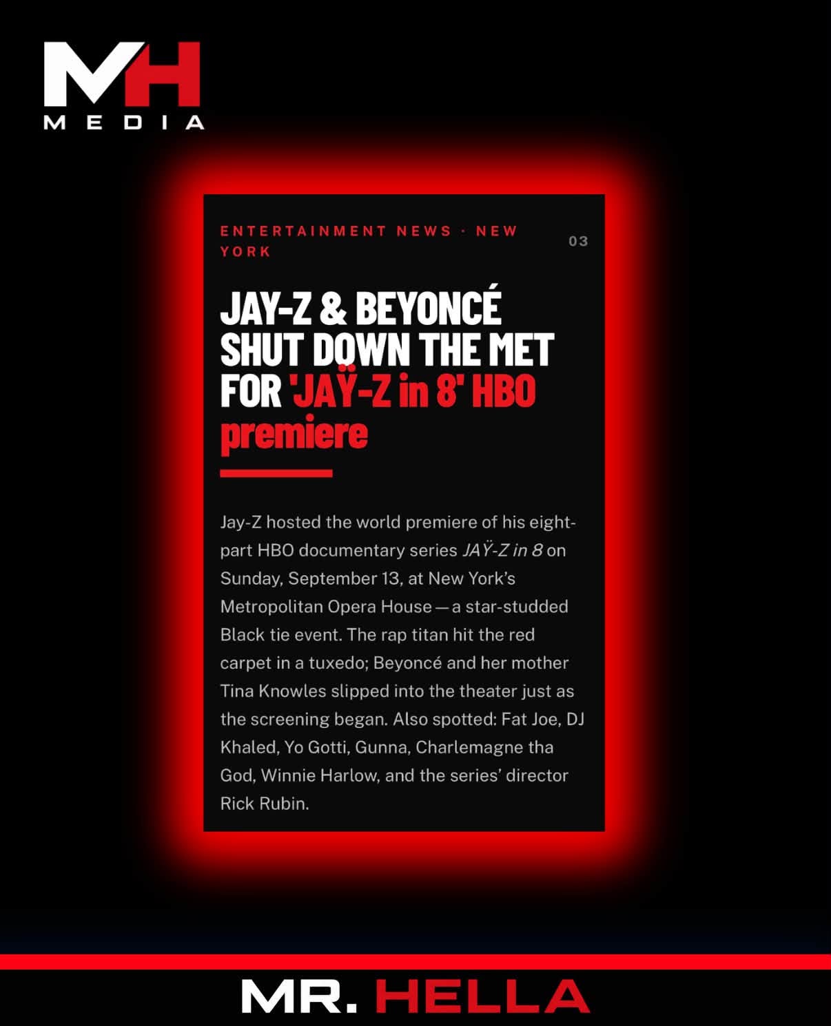 Jay-Z Premieres ‘JAŸ-Z in 8’ Docuseries at the Met With Beyoncé by His Side — image 2