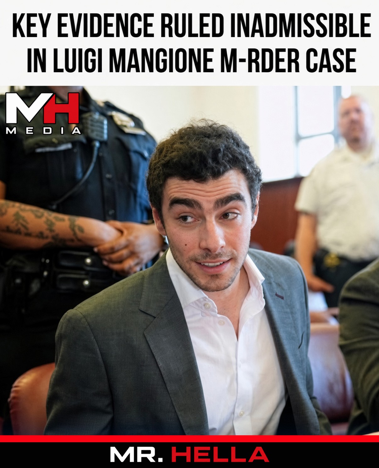 Key Evidence Ruled Inadmissible in Luigi Mangione Murder Case