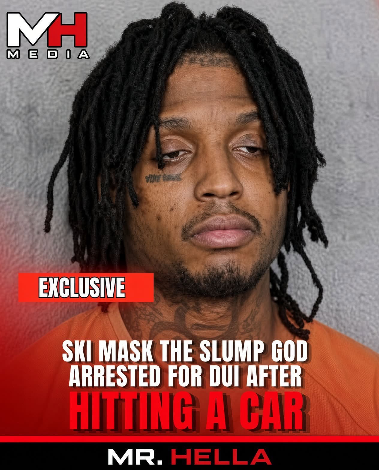 Ski Mask the Slump God Arrested on DUI and Reckless-Driving Charges in Florida