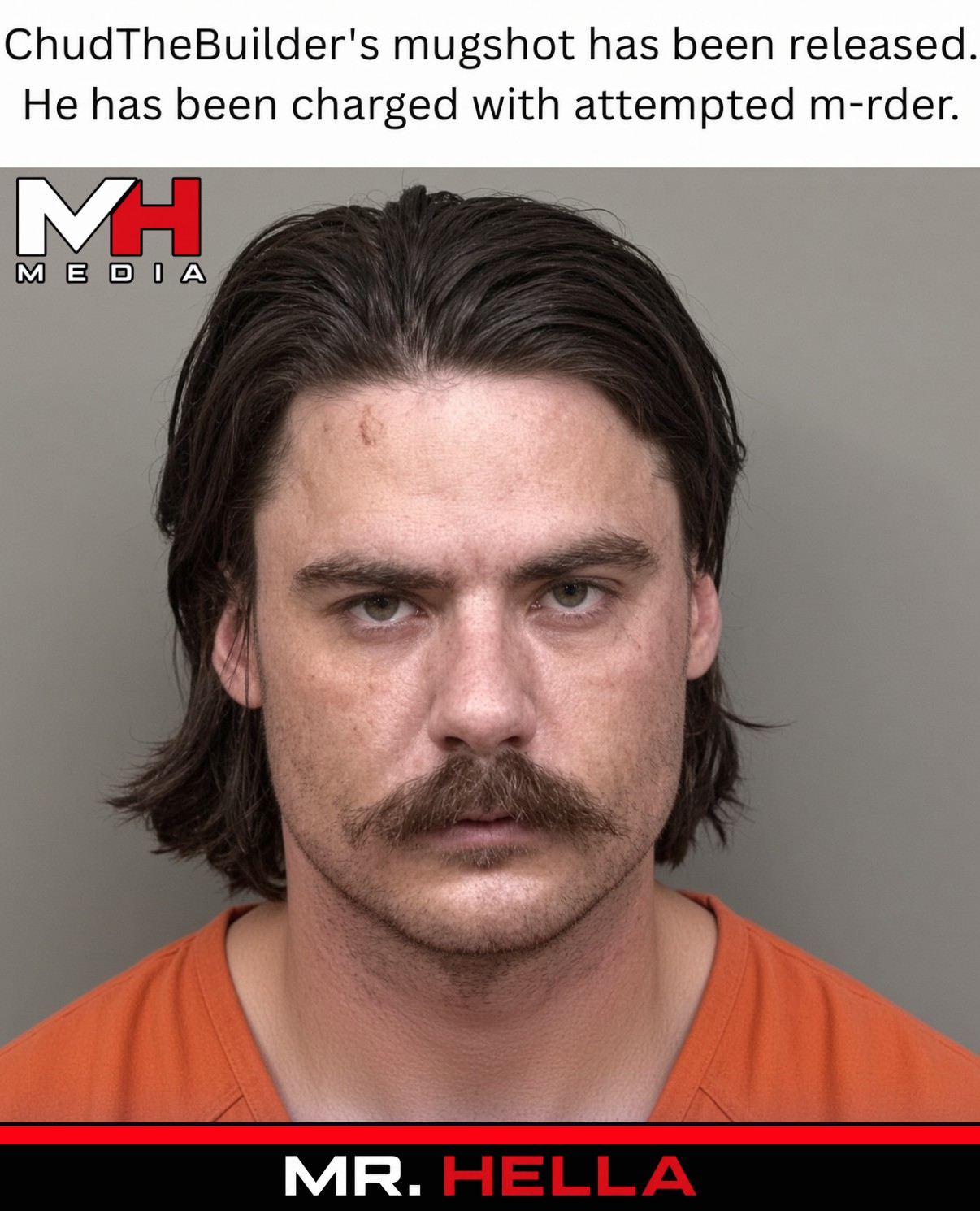 ChudTheBuilder’s Mugshot Has Been Released.