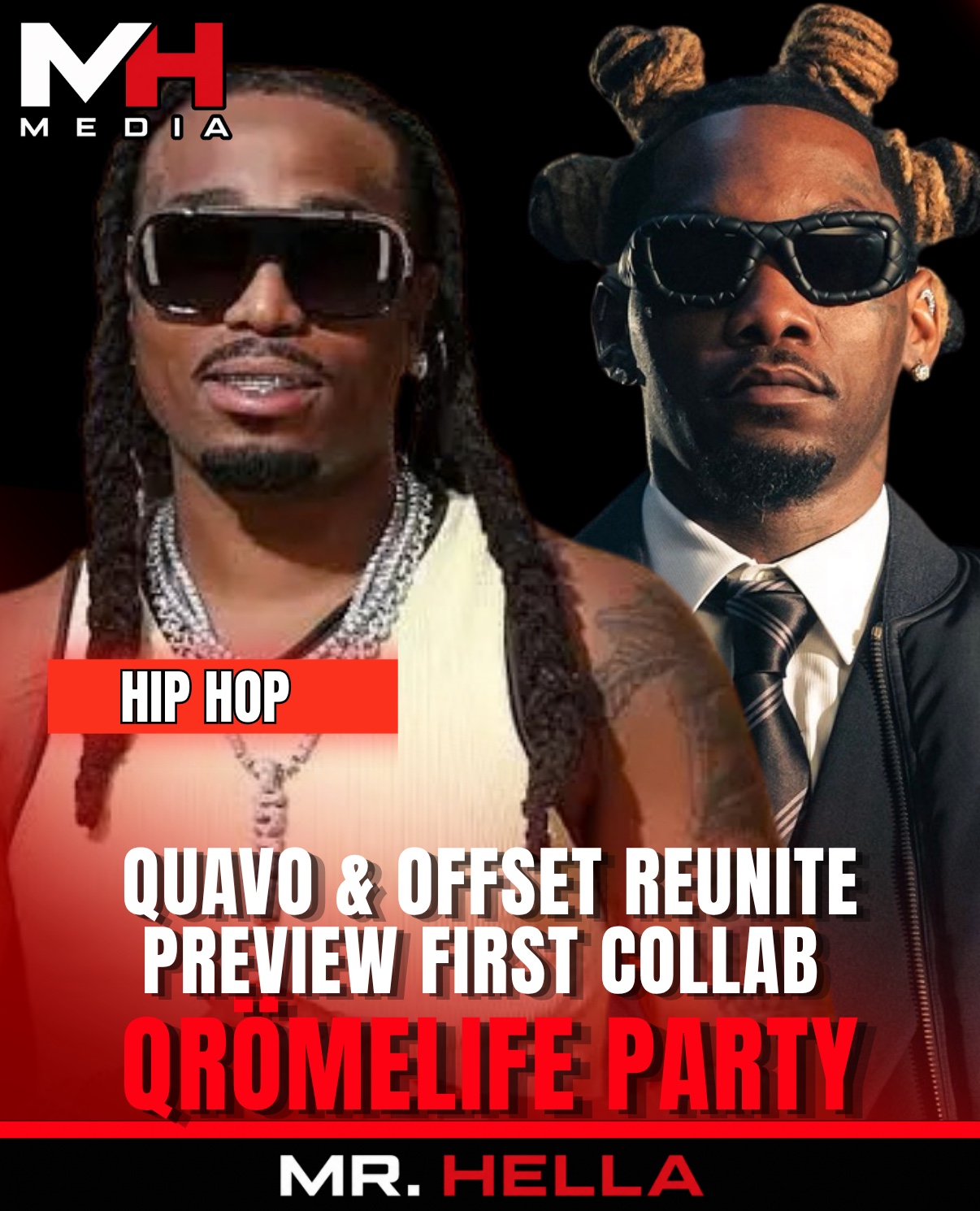 Quavo & Offset Reunite, Preview First Collaboration in Years at ‘QRÖMELIFE’ Listening Party