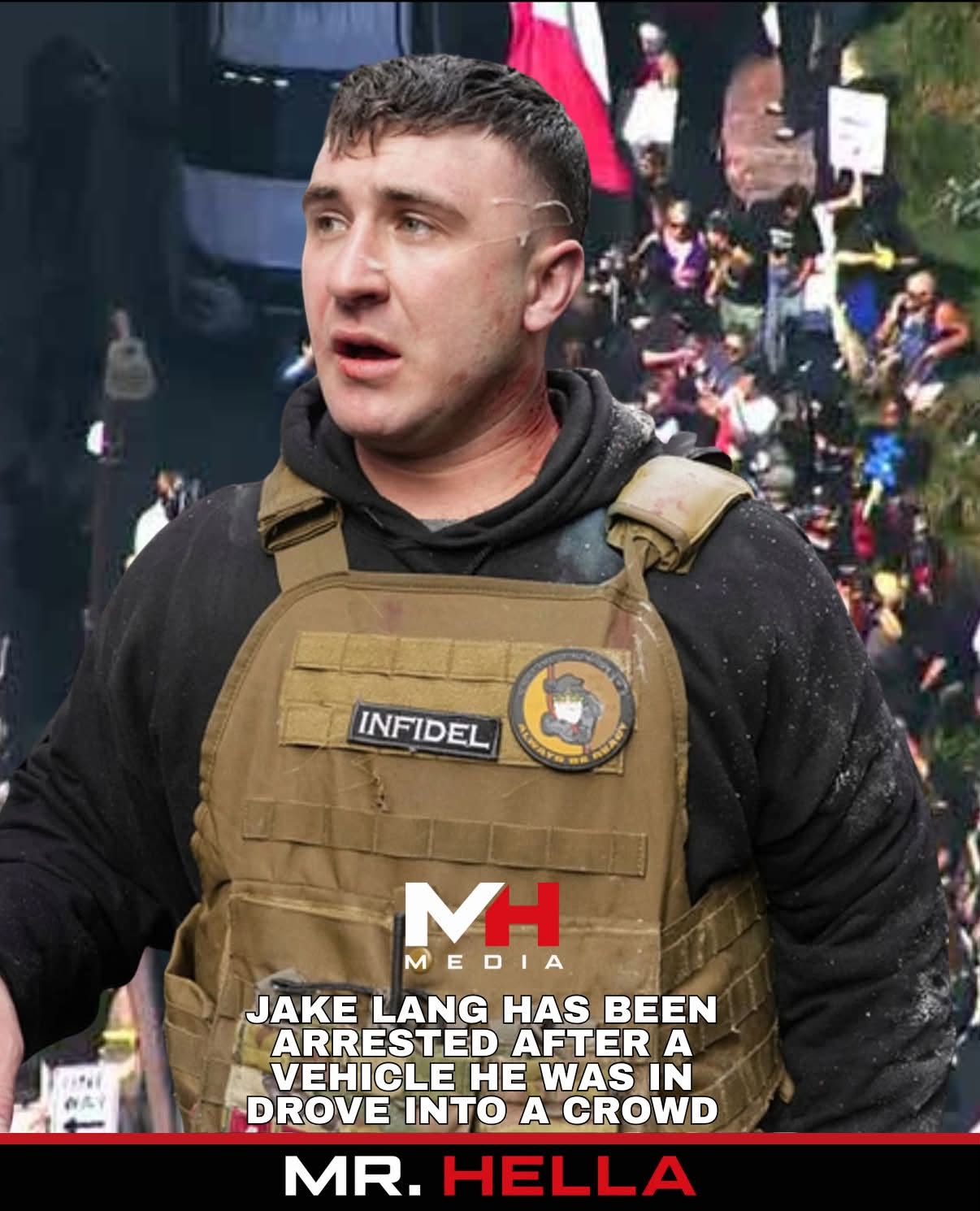 Jake Lang Arrested After Chaotic Minneapolis Rally Turns Violent