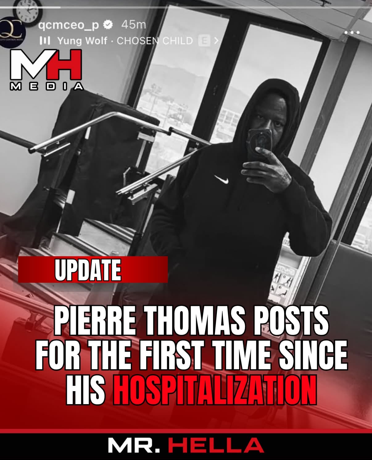 Quality Control’s Pierre ‘P’ Thomas Returns to Social Media for First Time Since Heart Attack