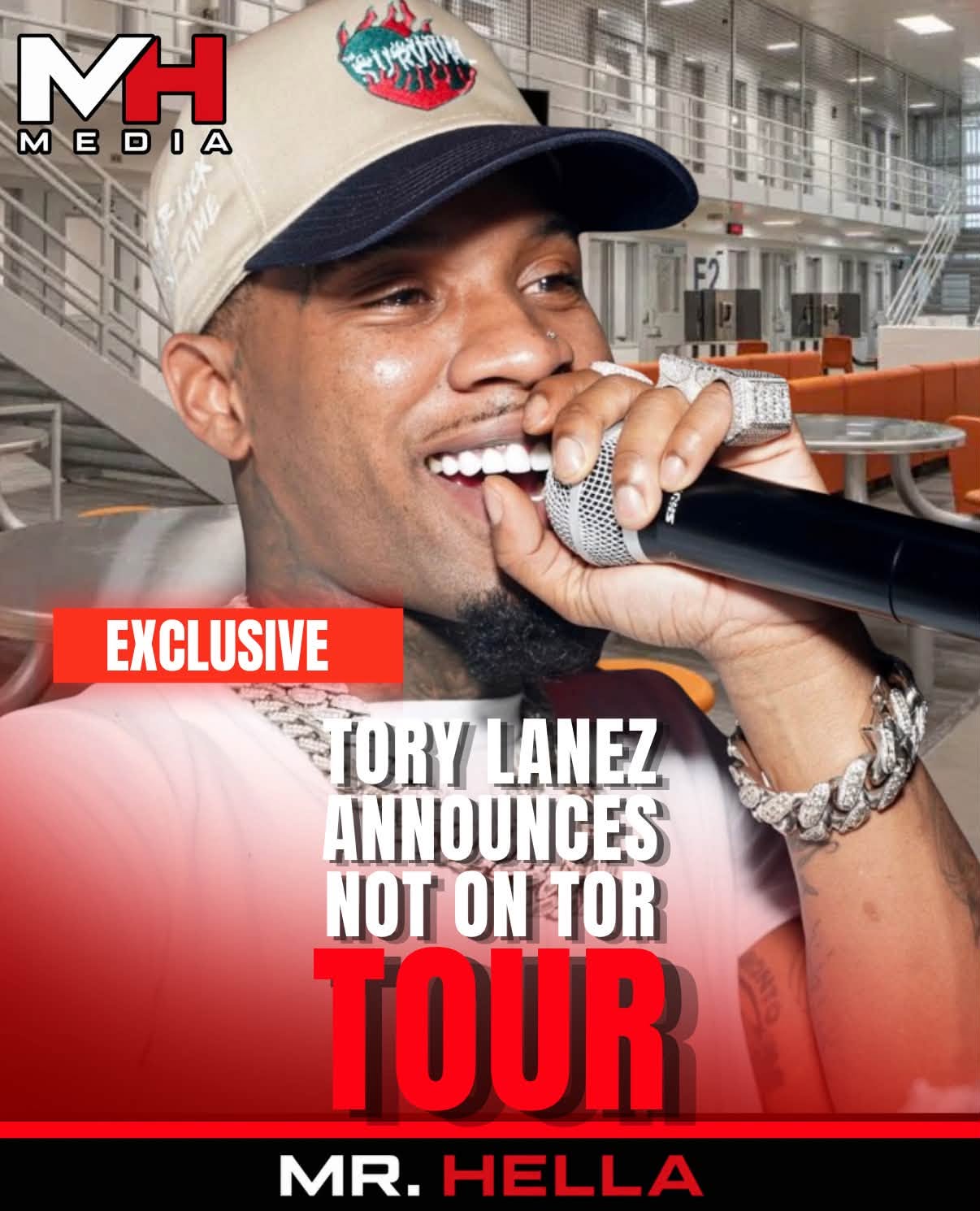 Tory Lanez Announces Five-City ‘Not On “Tor” Tour’ From Prison — But He Won’t Be There