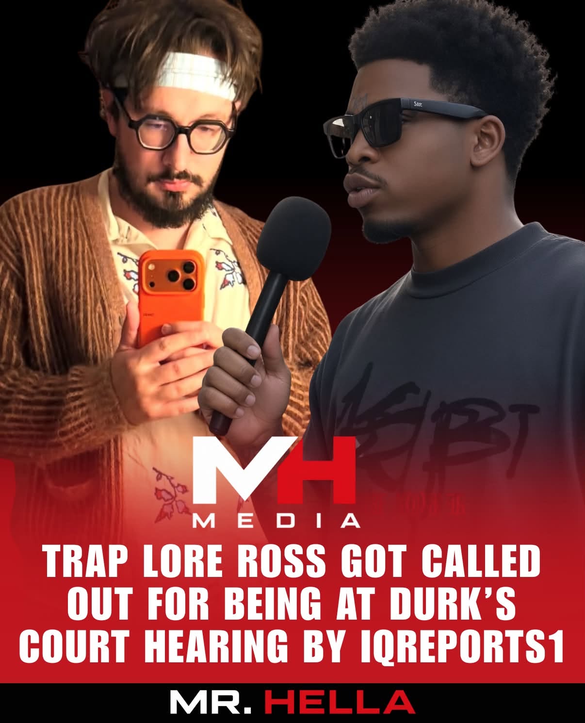 Trap Lore Ross Confronted Outside Lil Durk Trial Over His Hip-Hop Coverage