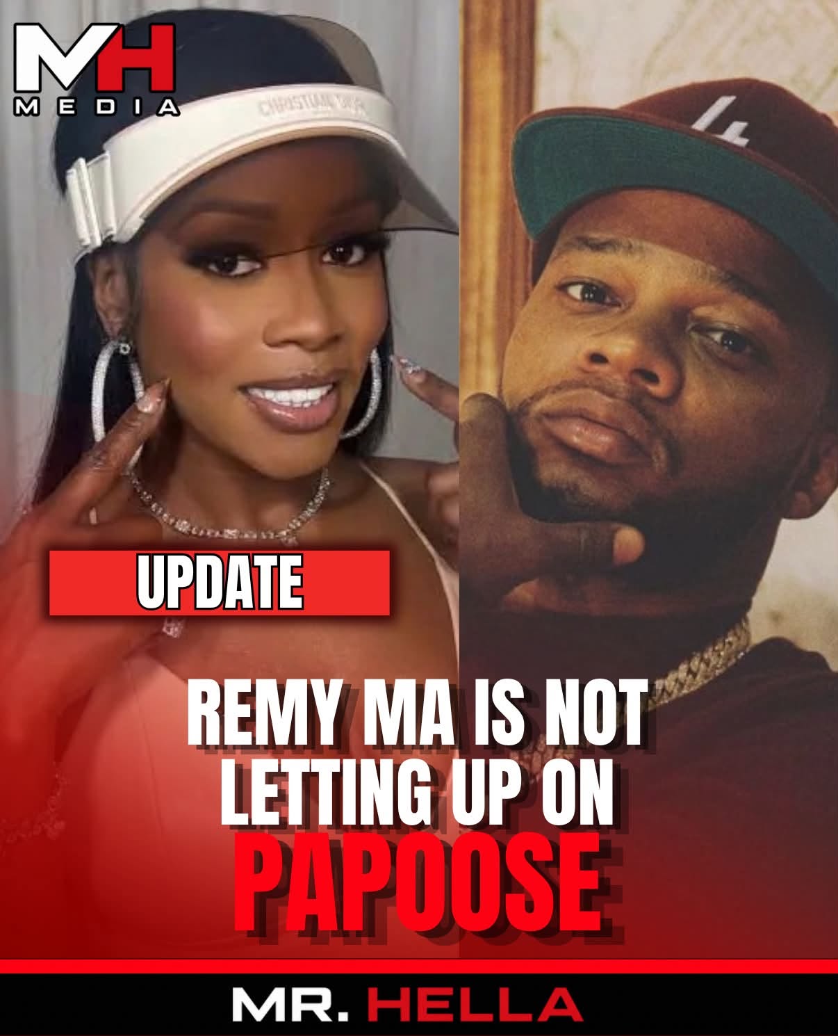 Remy Ma Tells Papoose to ‘Prove His Love’ to Claressa Shields and Sign the Divorce Papers