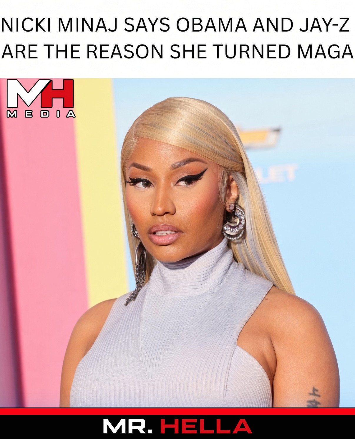 Nicki Minaj Says Obama and Jay-Z Are the Reason She Turned MAGA
