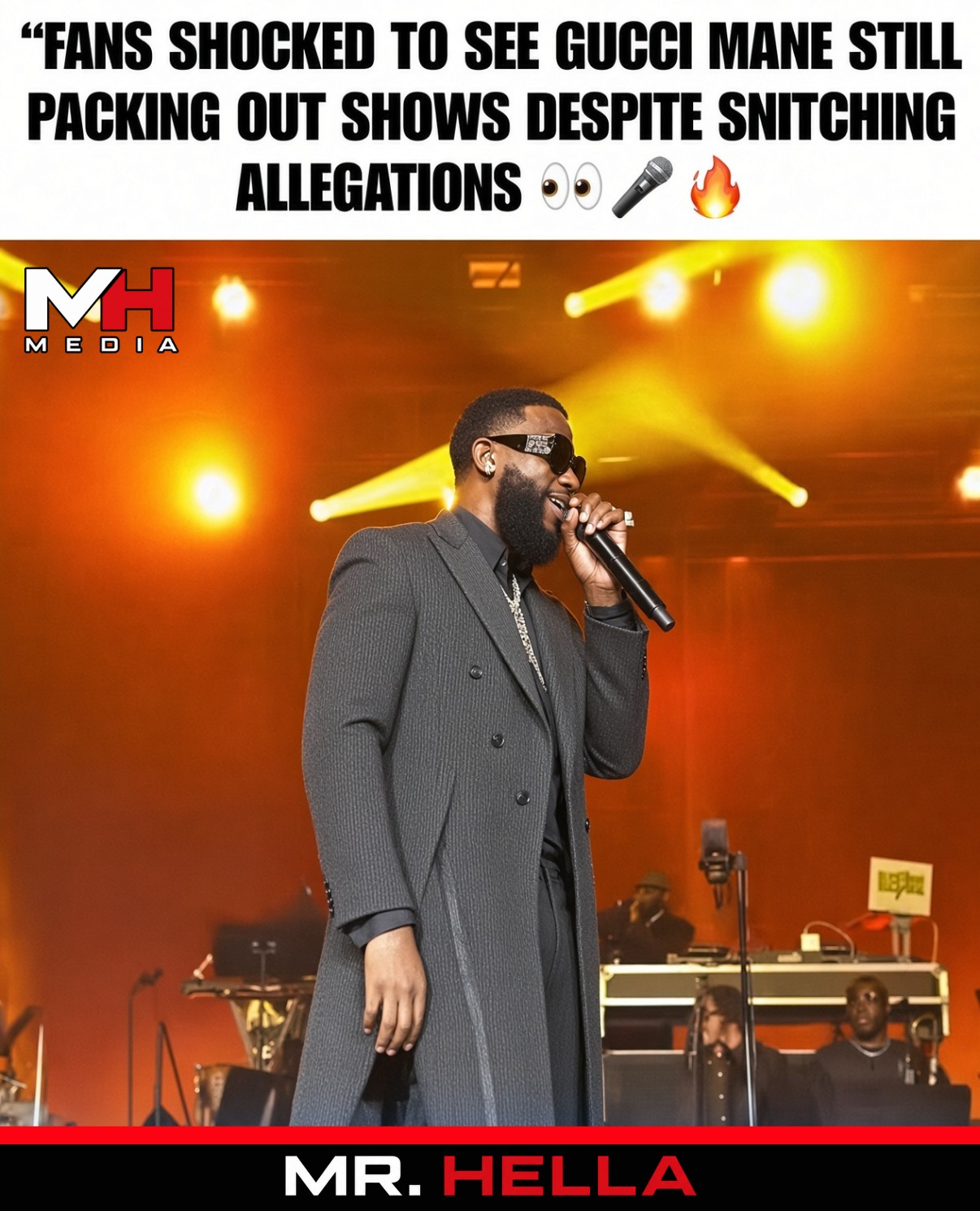 Fans Shocked to See Gucci Mane Still Packing Out Shows Despite Snitching Allegations
