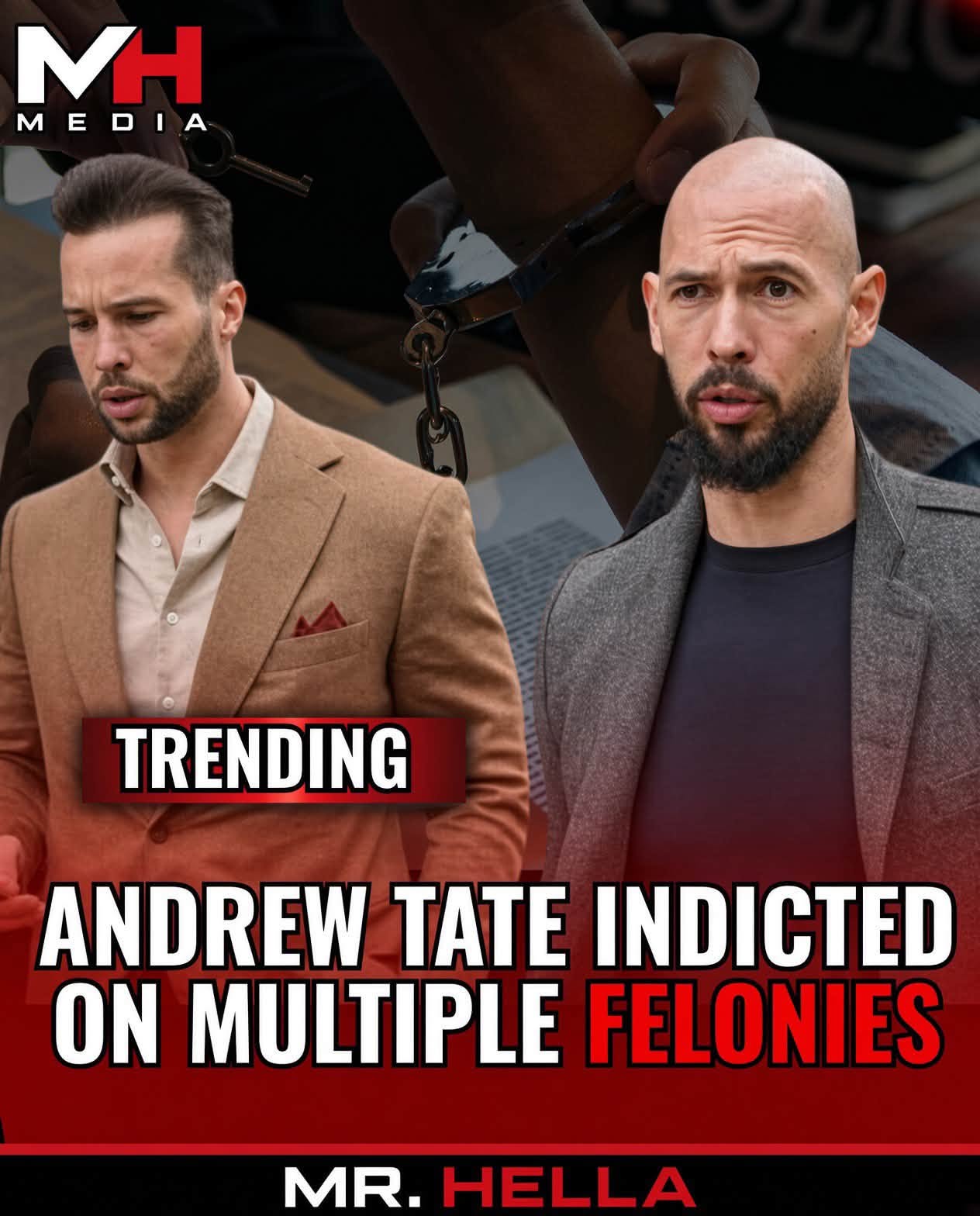 Andrew Tate Indicted in Romania on Minor Trafficking, Money Laundering and Other Charges