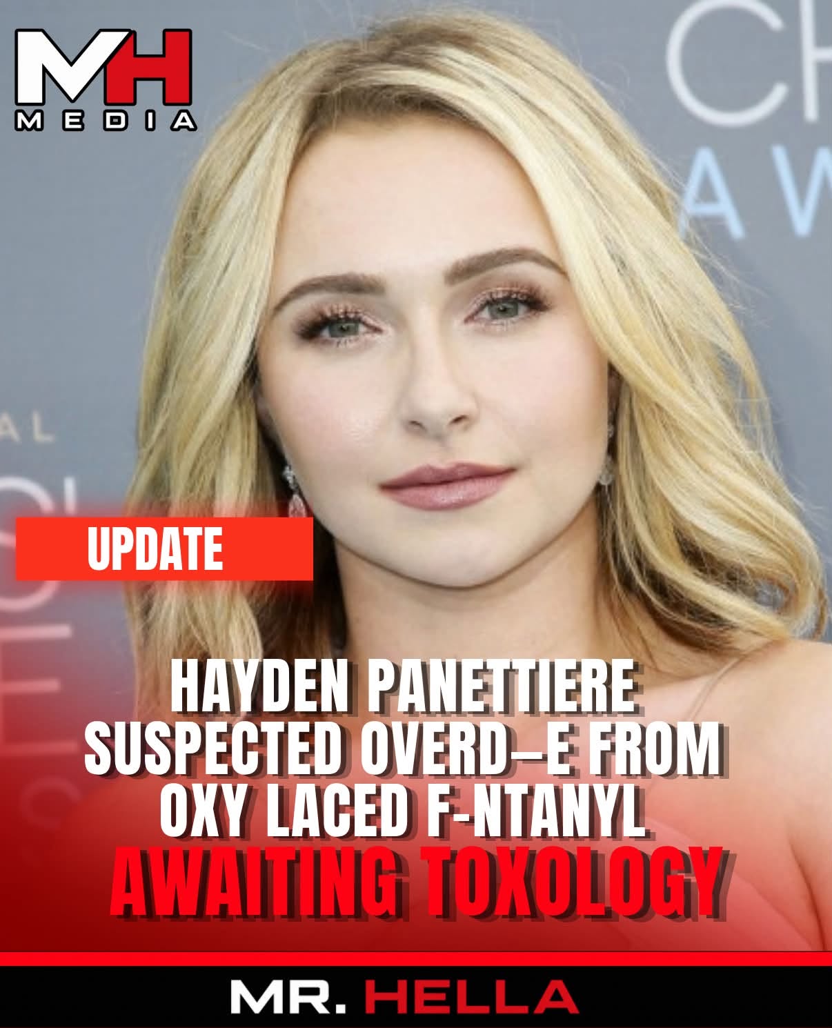 DEA Investigating Suspected Fentanyl-Laced Pill in Hayden Panettiere’s Death as Toxicology Remains Pending