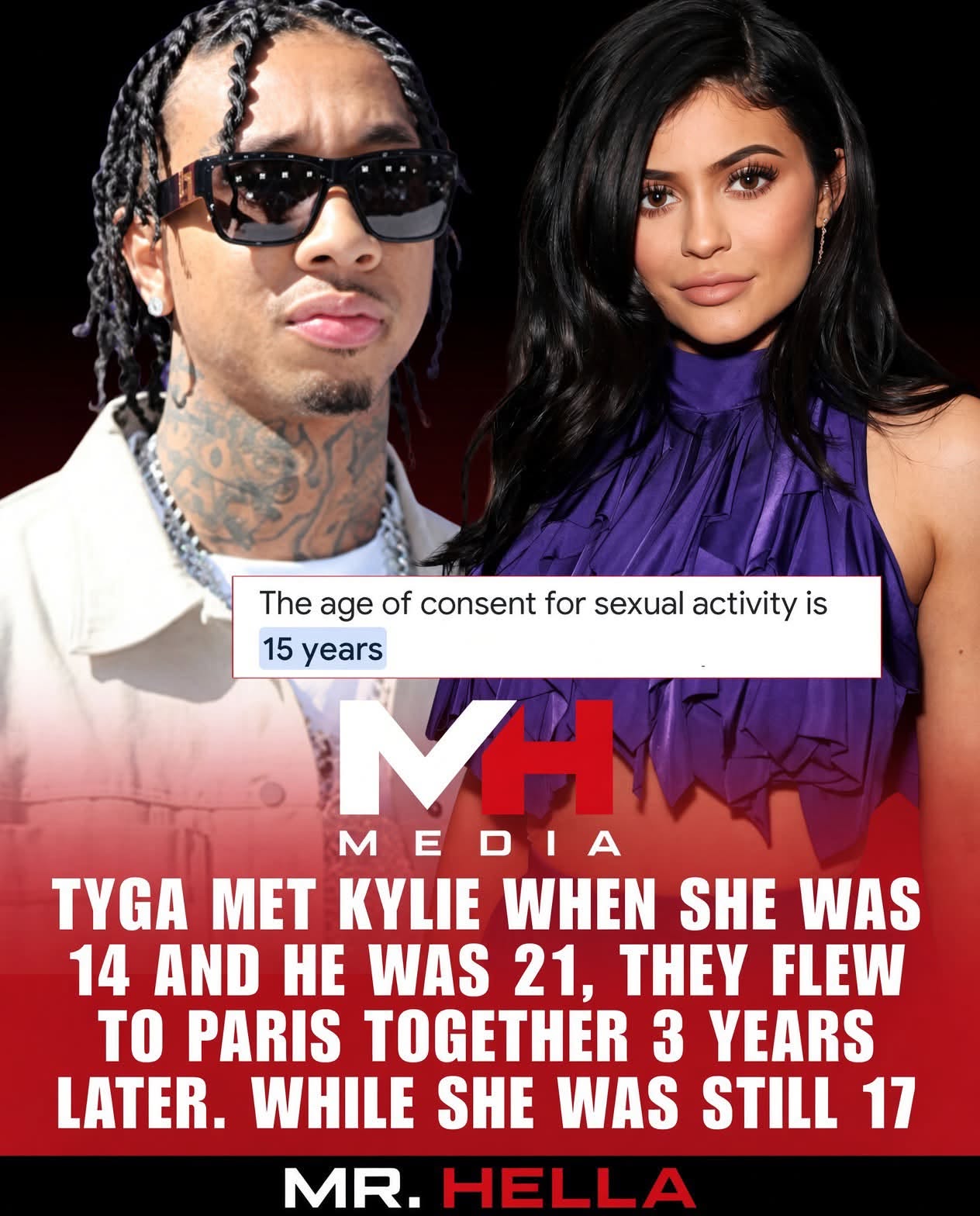 Tyga Met Kylie Jenner When She Was 14!