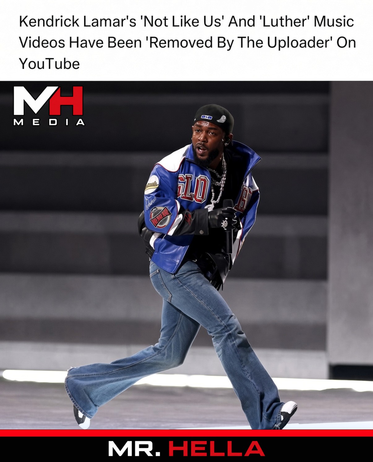 Kendrick Lamar’s “Not Like Us” and “Luther” Videos Were “Removed by the Uploader” on YouTube