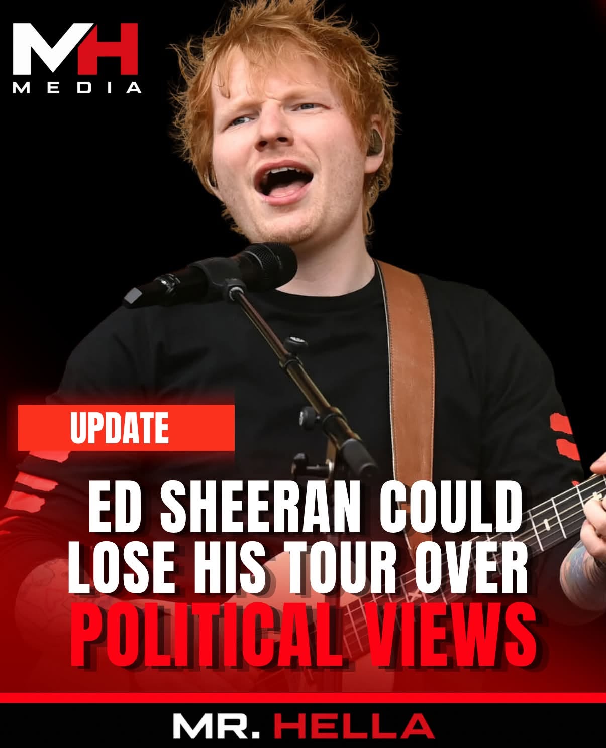 Ed Sheeran Calls Gaza Devastation ‘Catastrophic and Unjustifiable’ Amid Tour Controversy