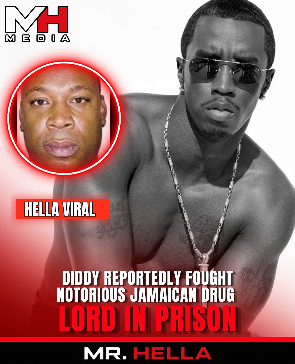 Diddy Reportedly Hospitalized After Prison Fight With Notorious Jamaican Drug Lord “Dudus” Coke