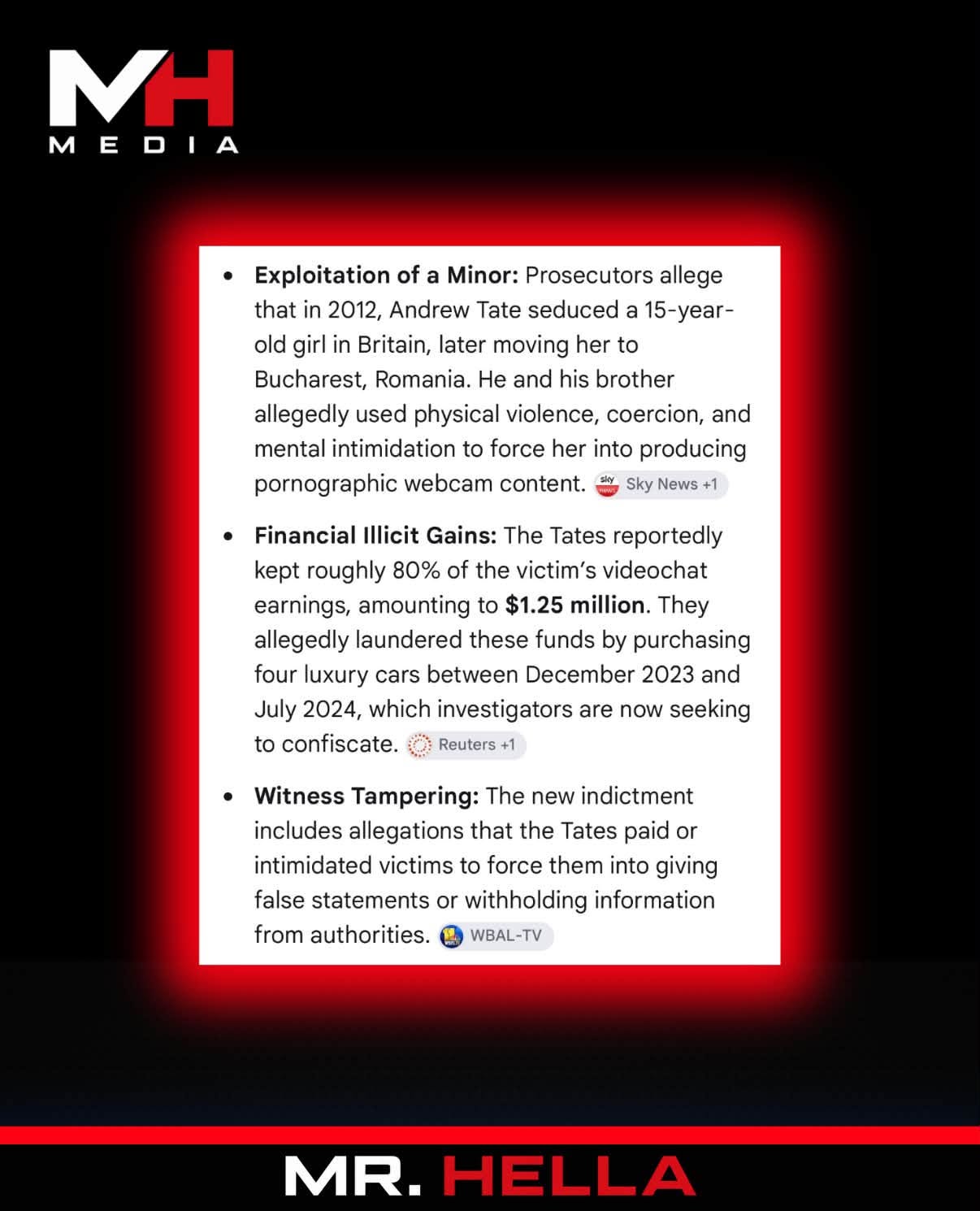Andrew Tate Indicted in Romania on Minor Trafficking, Money Laundering and Other Charges — image 3
