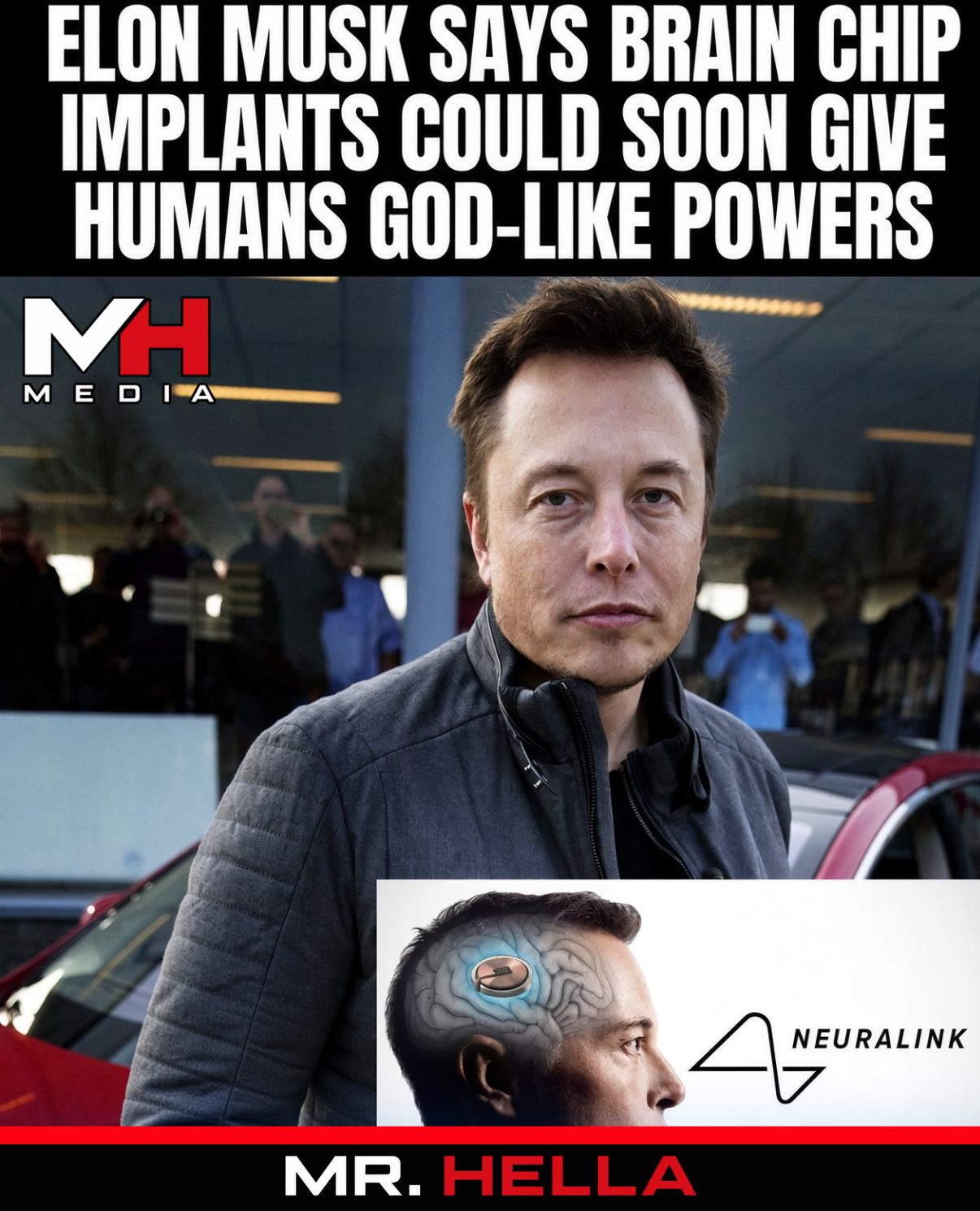 Elon Musk Says Brain Chip Implants Could Soon Give Humans God-Like Powers