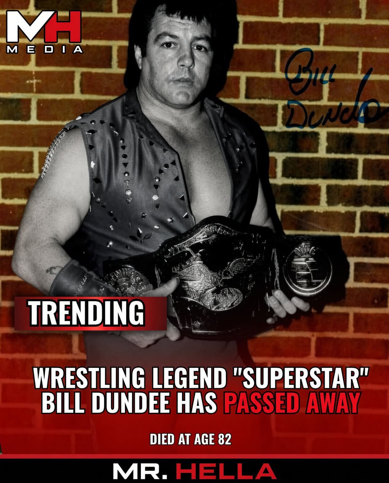 Wrestling Legend ‘Superstar’ Bill Dundee Dies at 82