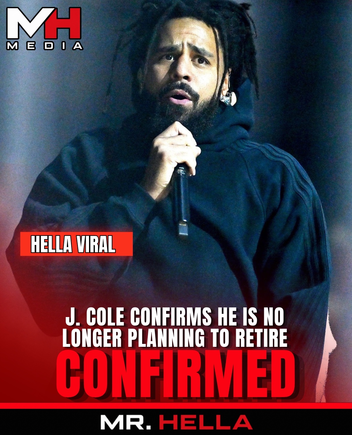 J. Cole Confirms He Is No Longer Planning to Retire, Says ‘The Fall-Off’ Will Not Necessarily Be His Final Album