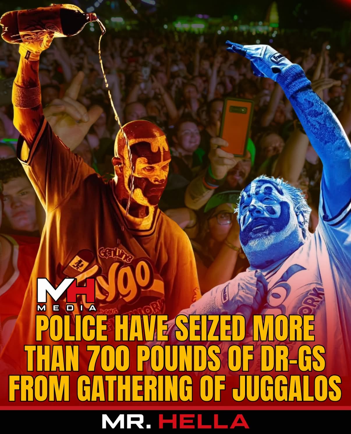 Police Seize More Than 700 Pounds of Drugs During Gathering of the Juggalos in Missouri