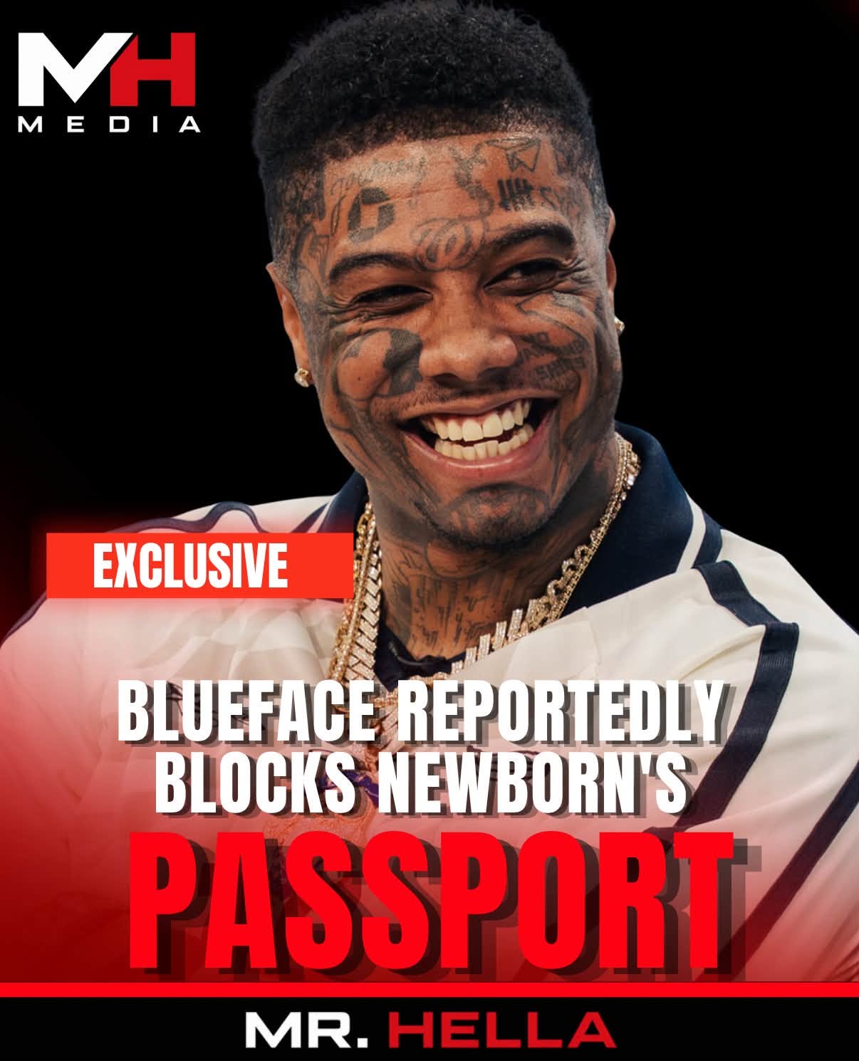 Blueface Refuses to Sign Newborn Son’s Passport as Celina Powell Roasts Him on Livestream