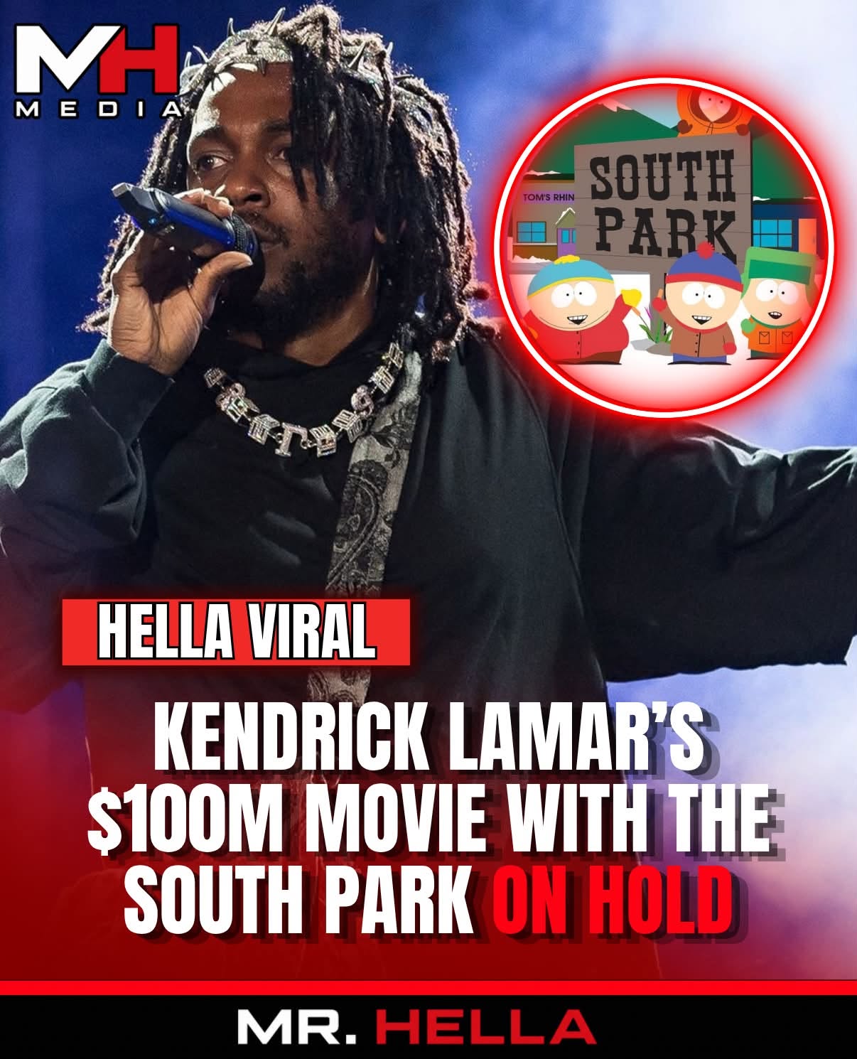 Kendrick Lamar’s $100 Million-Plus Movie With ‘South Park’ Creators Put on Hold With No Release Date