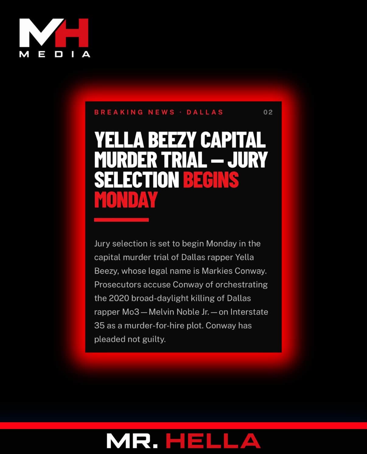 Yella Beezy’s Capital Murder Trial Set to Begin as Defense Pushes for Last-Minute Delay — image 2