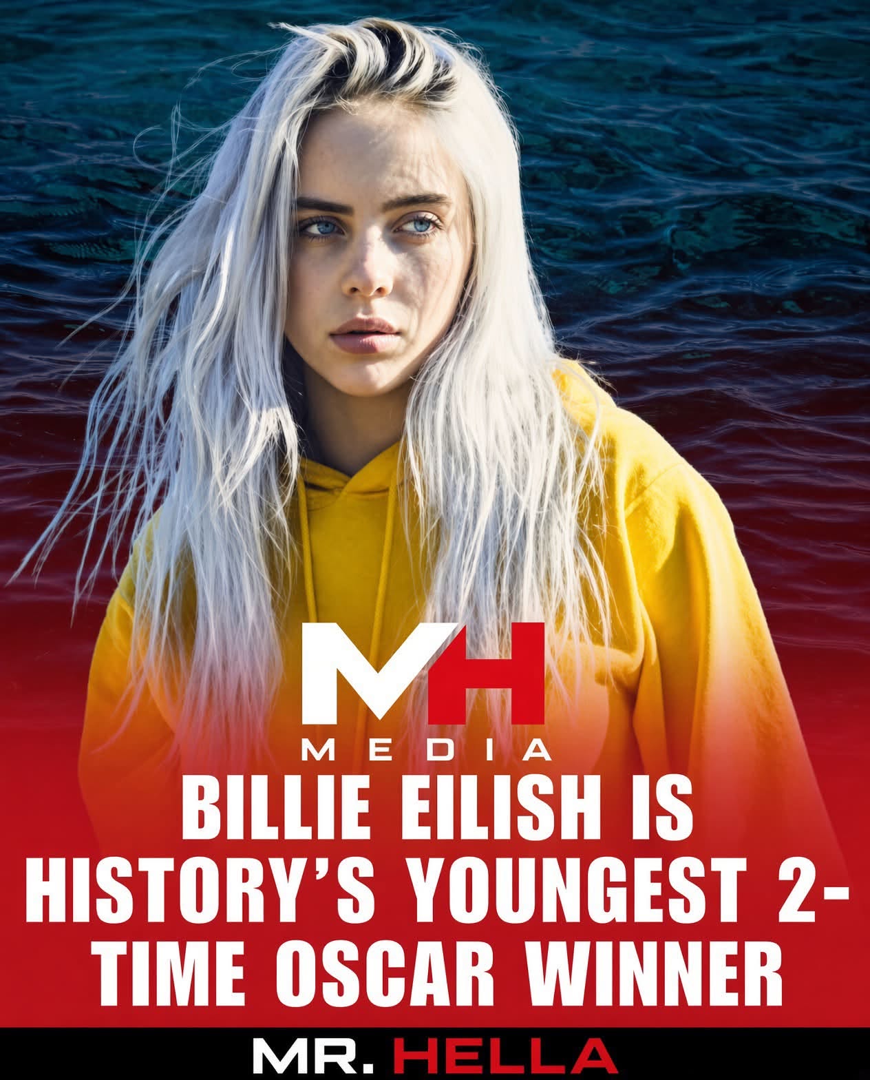 Billie Eilish is the youngest two-time competitive Oscar winner in Academy history