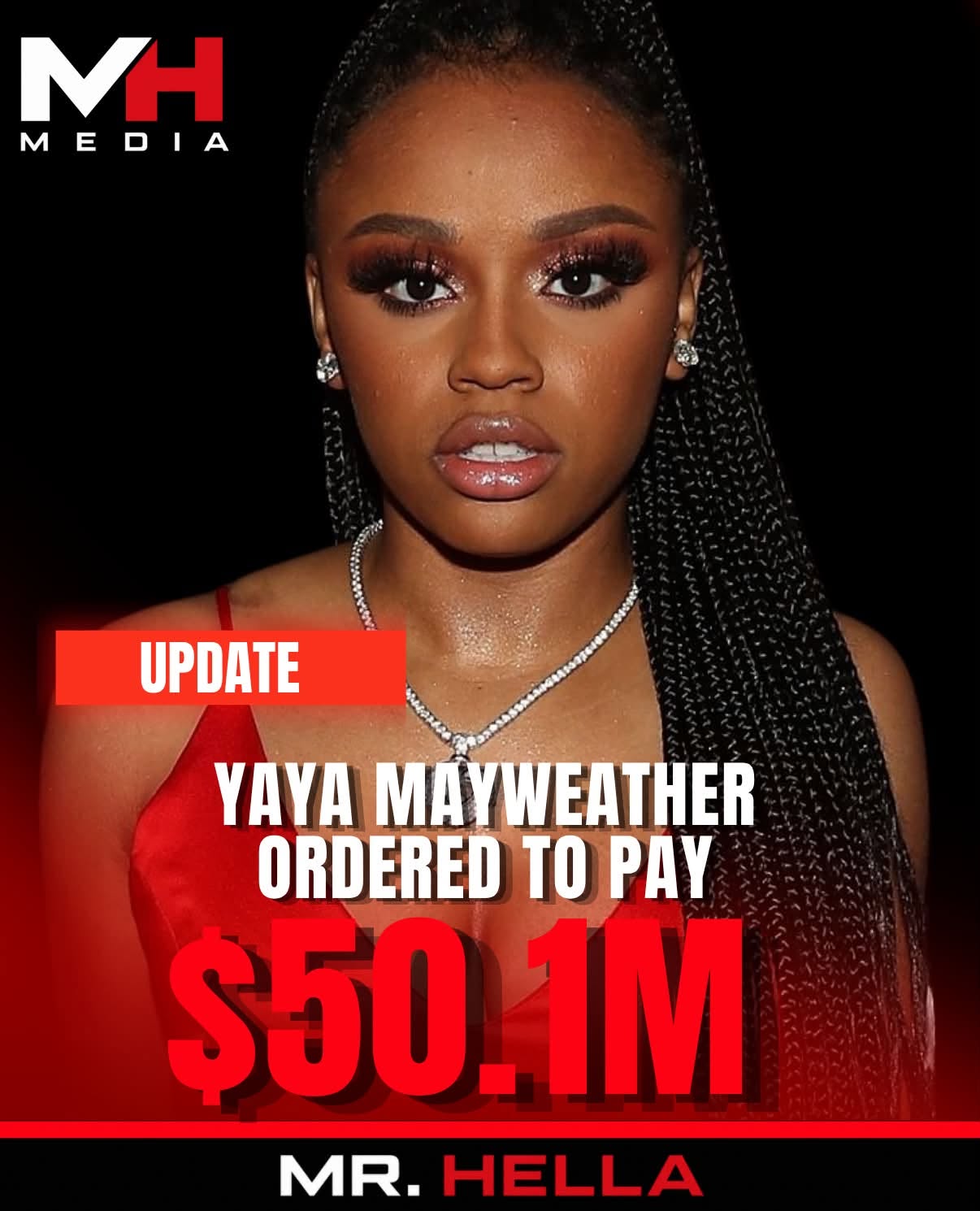 Yaya Mayweather Ordered to Pay $50.1 Million Over 2020 Stabbing at NBA YoungBoy’s Home