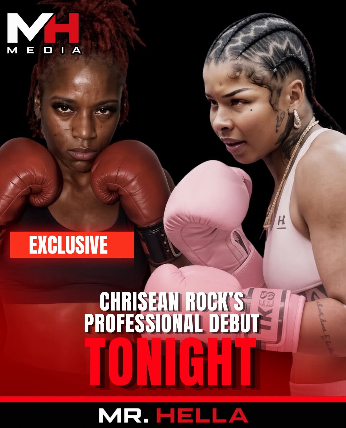 Chrisean Rock Wins Pro Boxing Debut With Second-Round TKO
