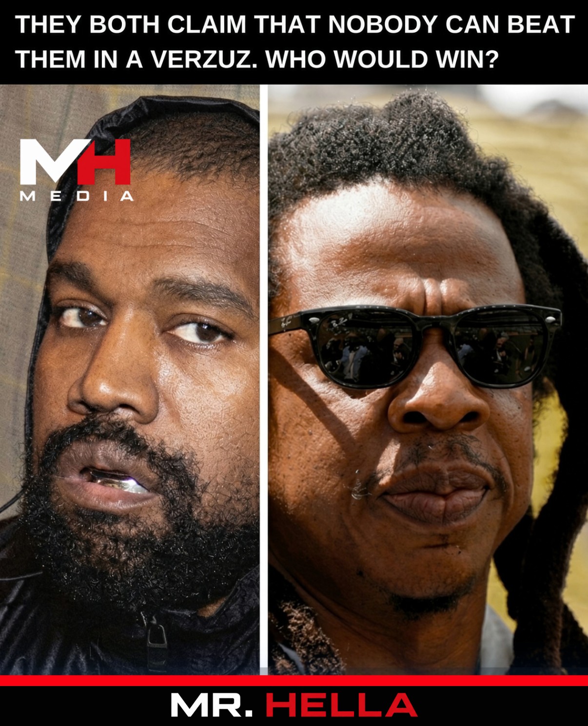 Jay-z and Kanye West Claim Nobody Can Beat Them in a Verzuz.