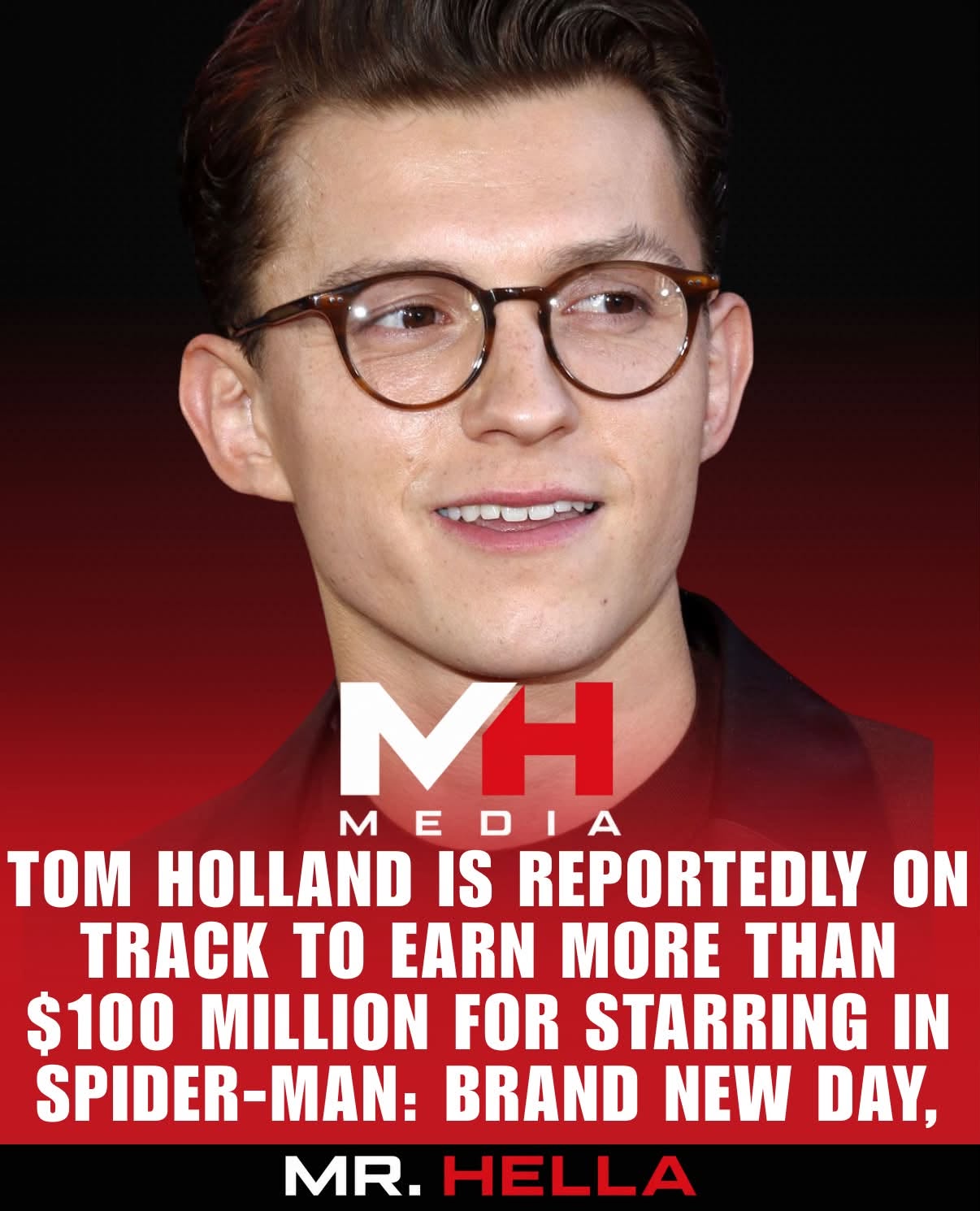 Tom Holland is The highest-grossing actor after Starring in Spider-Man: Brand New Day