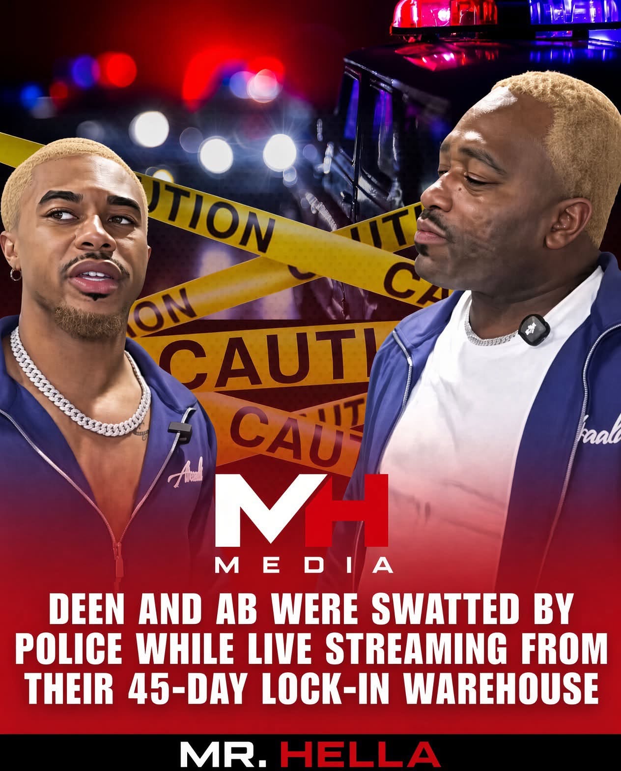 Someone Swatted Deen the Great and Adrien Broner’s Warehouse Livestream