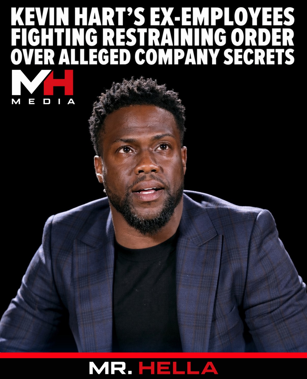 Kevin Hart’s Ex-Employees Fighting Restraining Order Over Alleged Company Secrets