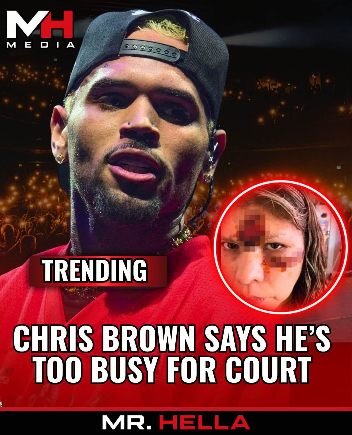 Chris Brown Asks Judge to Excuse Him From Financial Examination Over $13 Million Judgment