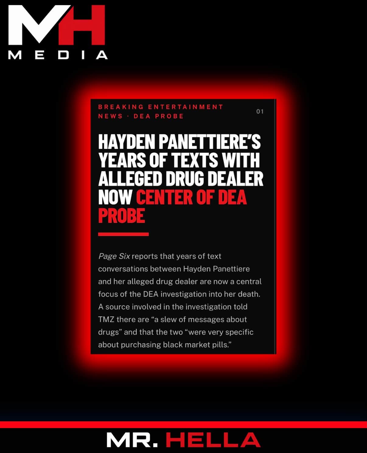 Years of Hayden Panettiere’s Alleged Drug-Dealer Texts Become Focus of DEA Death Investigation — image 2