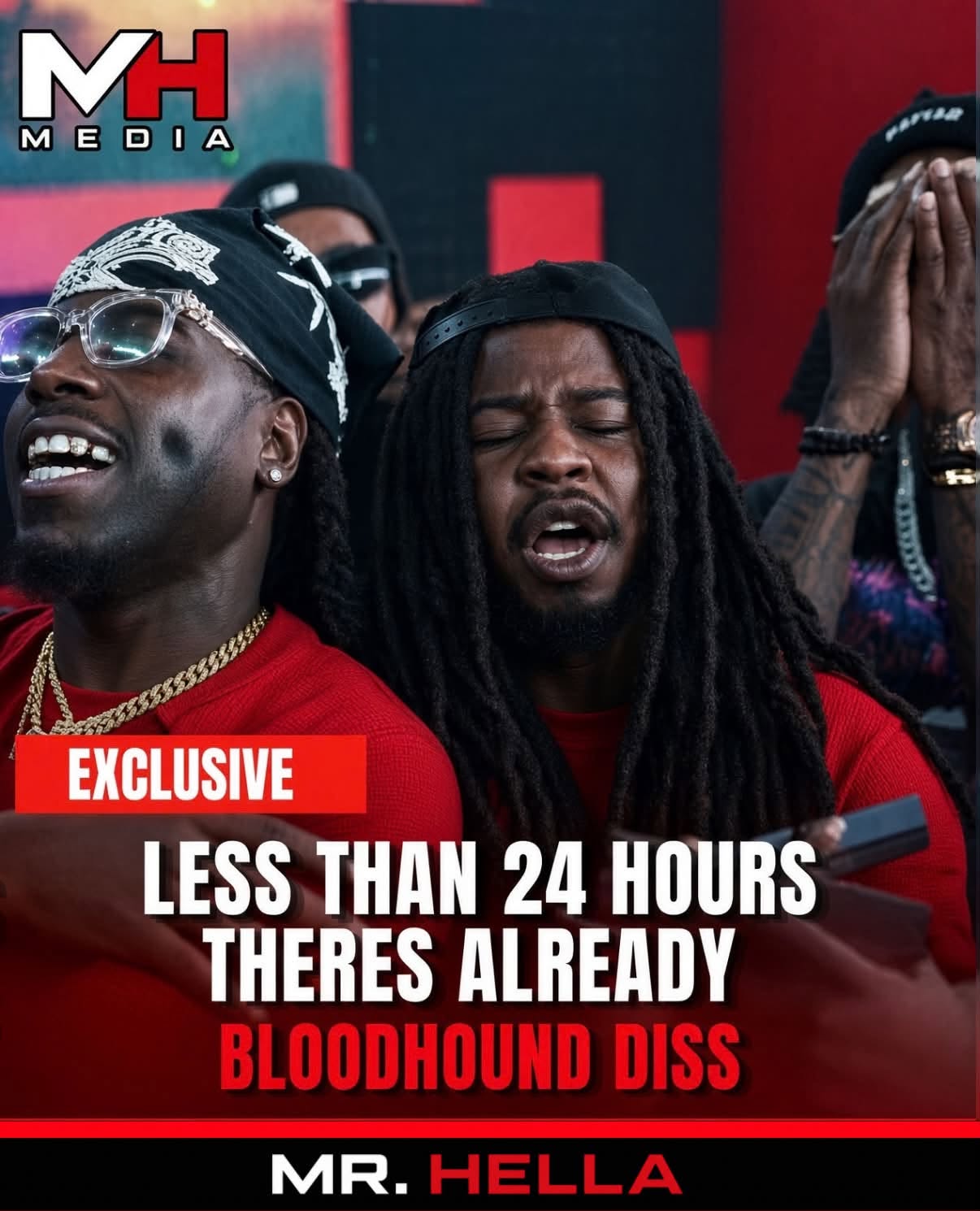 Less Than 24 Hours of Chicago Drill Rapper BloodHound Q50 being Killed, a Diss Record Was Released