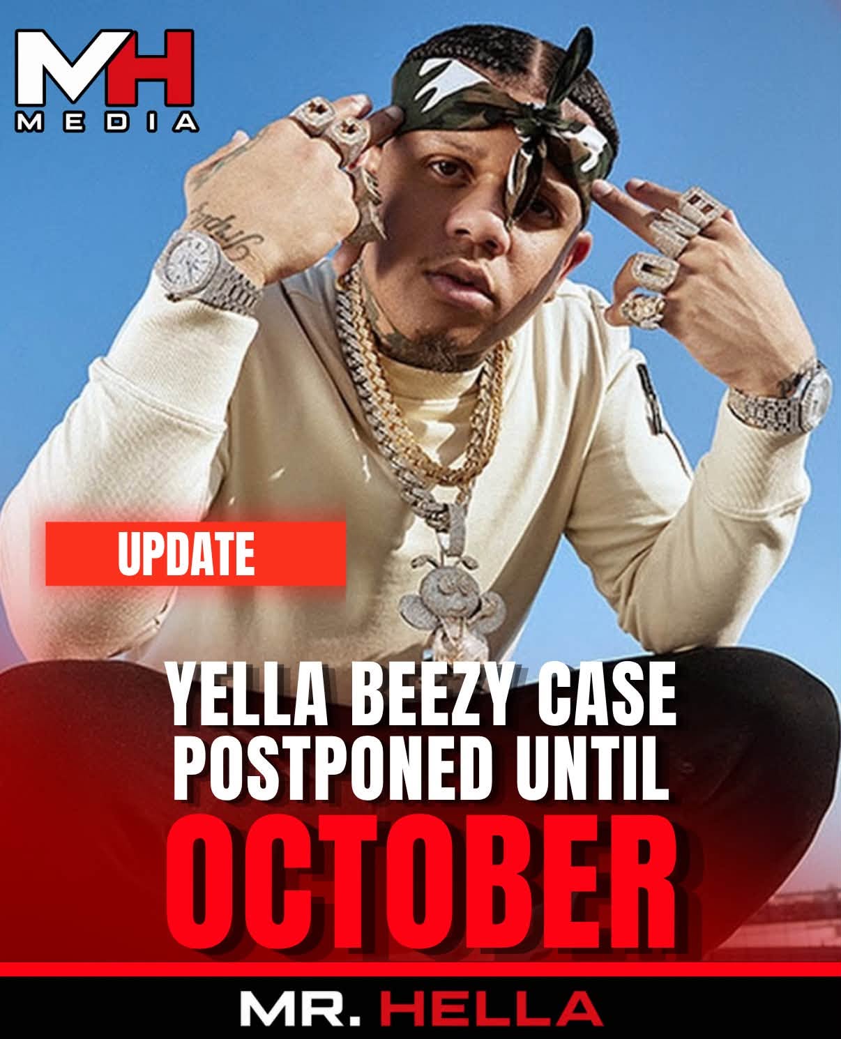 Yella Beezy’s MO3 Murder Trial Pushed to October 26 as Convicted Gunman Denies He Was Paid