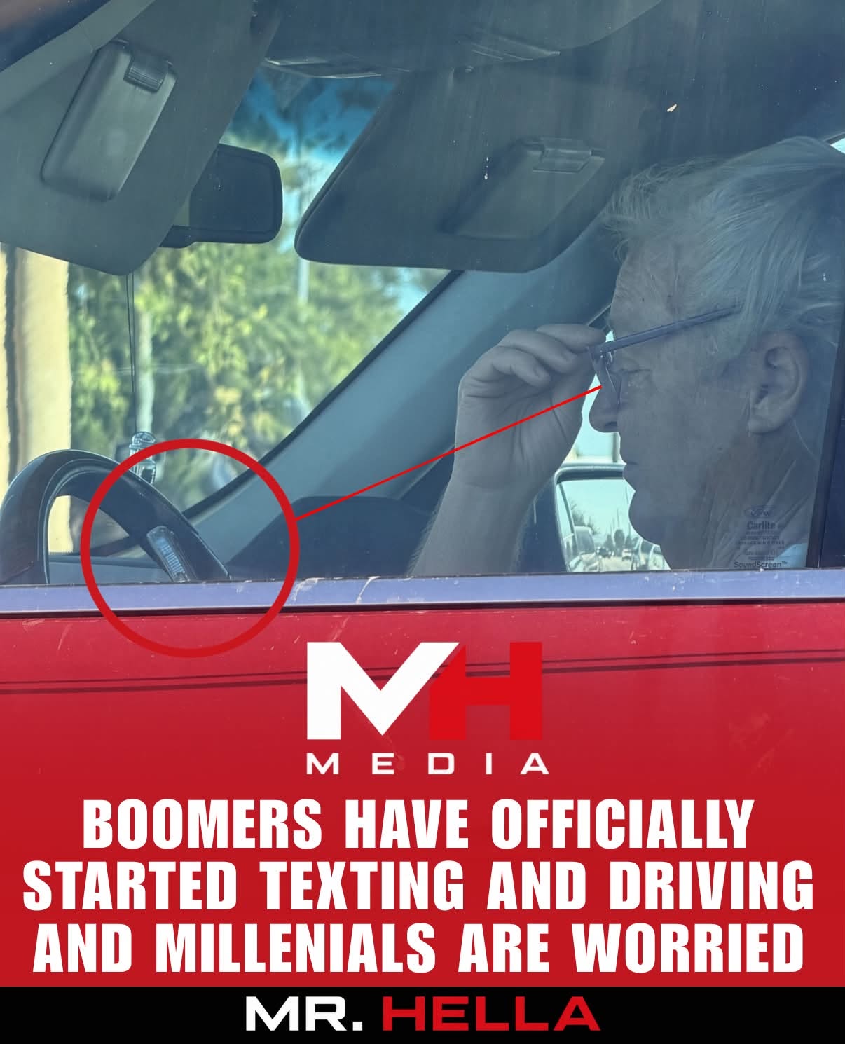 Boomers Are Using Smartphones Behind the Wheel More Than Ever